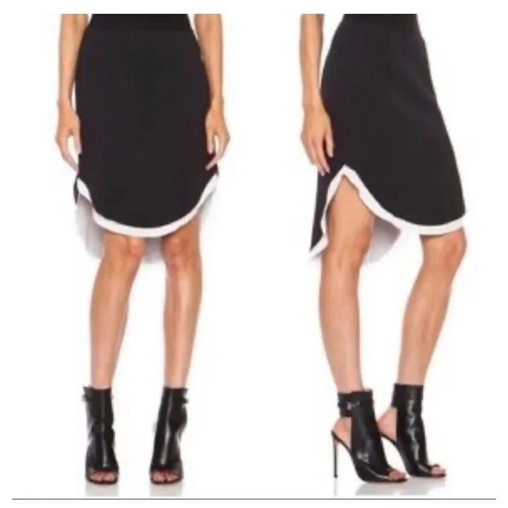 Rag and Bone black Ashlee skirt NWT
